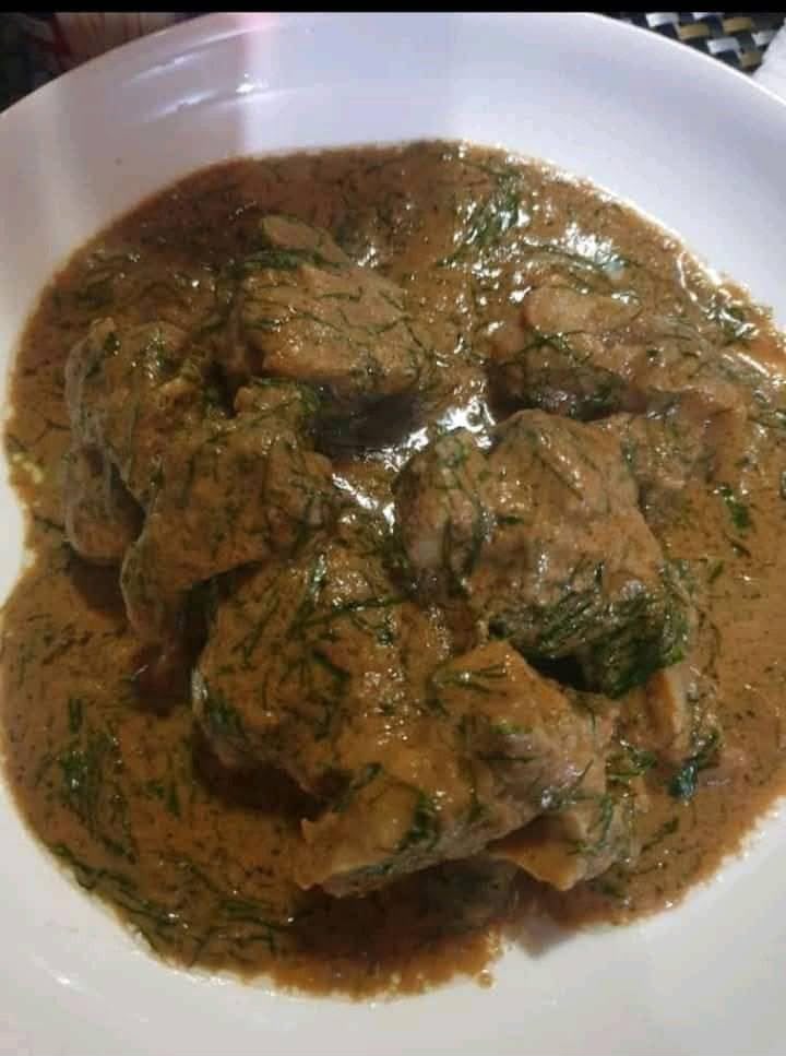 Sauce arachide à la viande